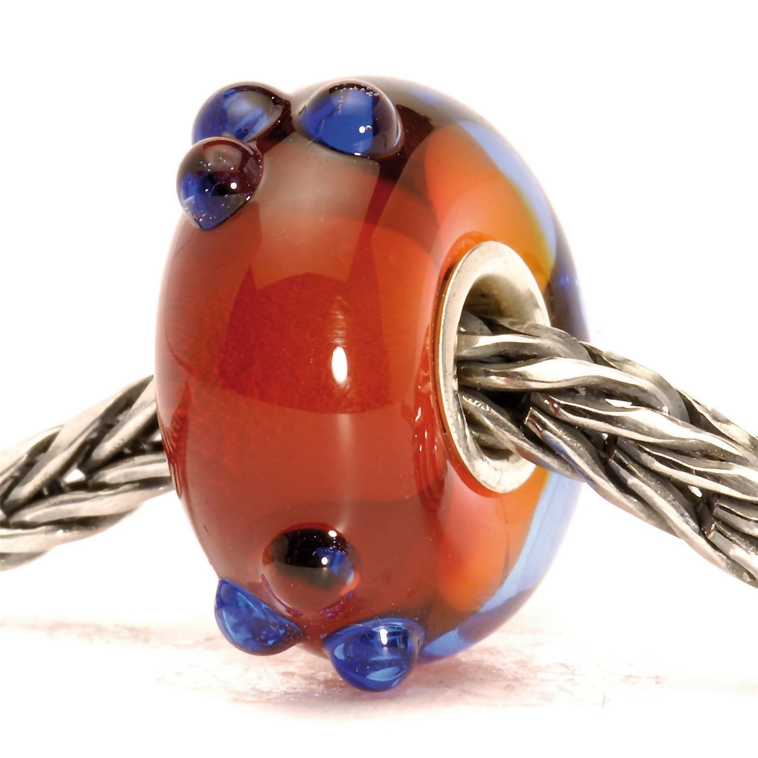 Trollbeads - Women's Flower Bud Glass Bead Charm