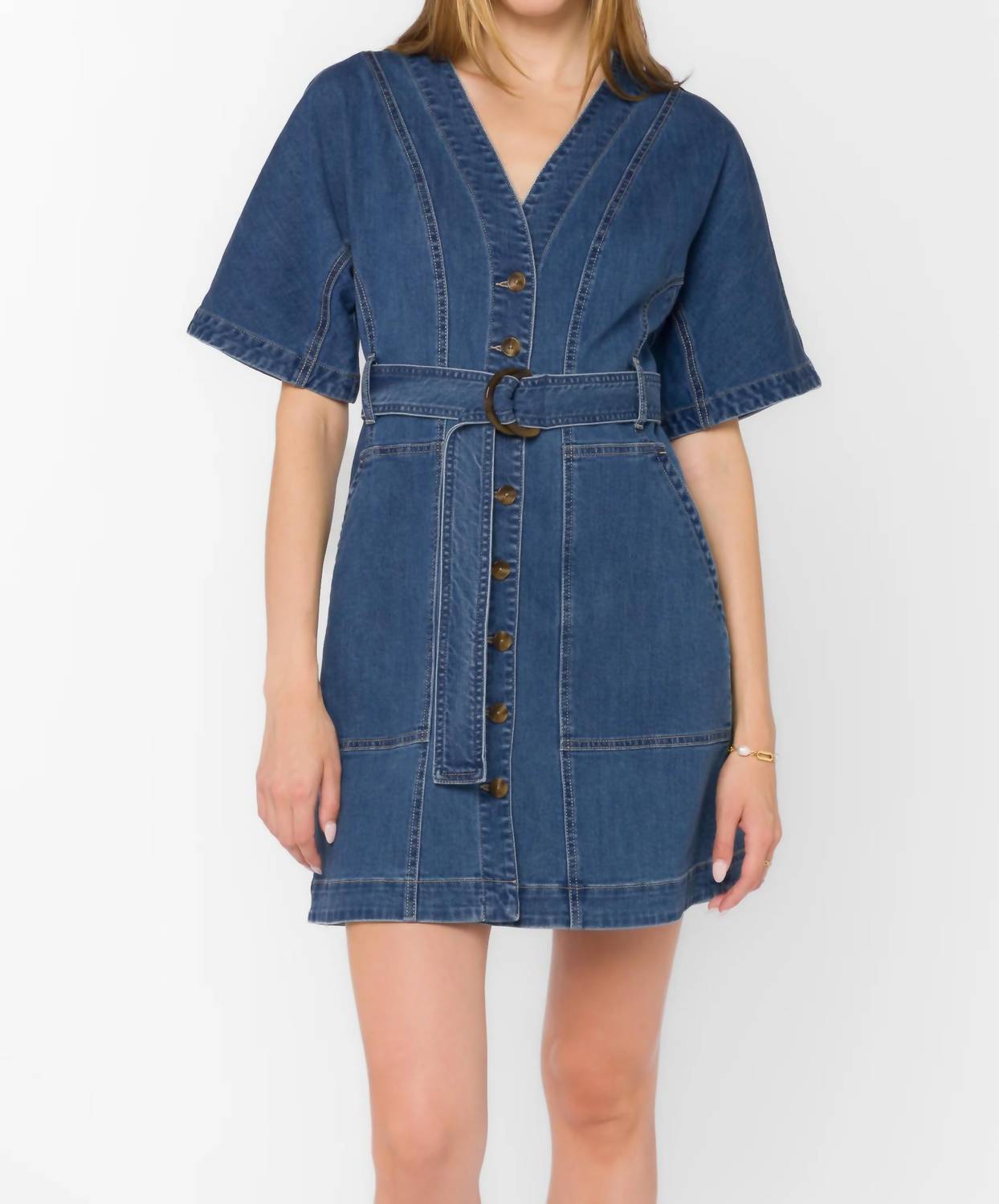 Velvet Heart - Kaulana Vintage Havana Mini Dress