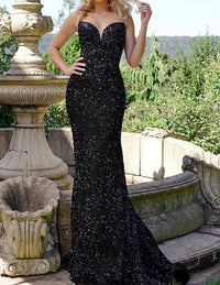 STEAPLESS PROM DRESS