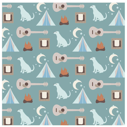 Kickee - Baby Girl's Short Sleeve Graphic Tee Pajama Set