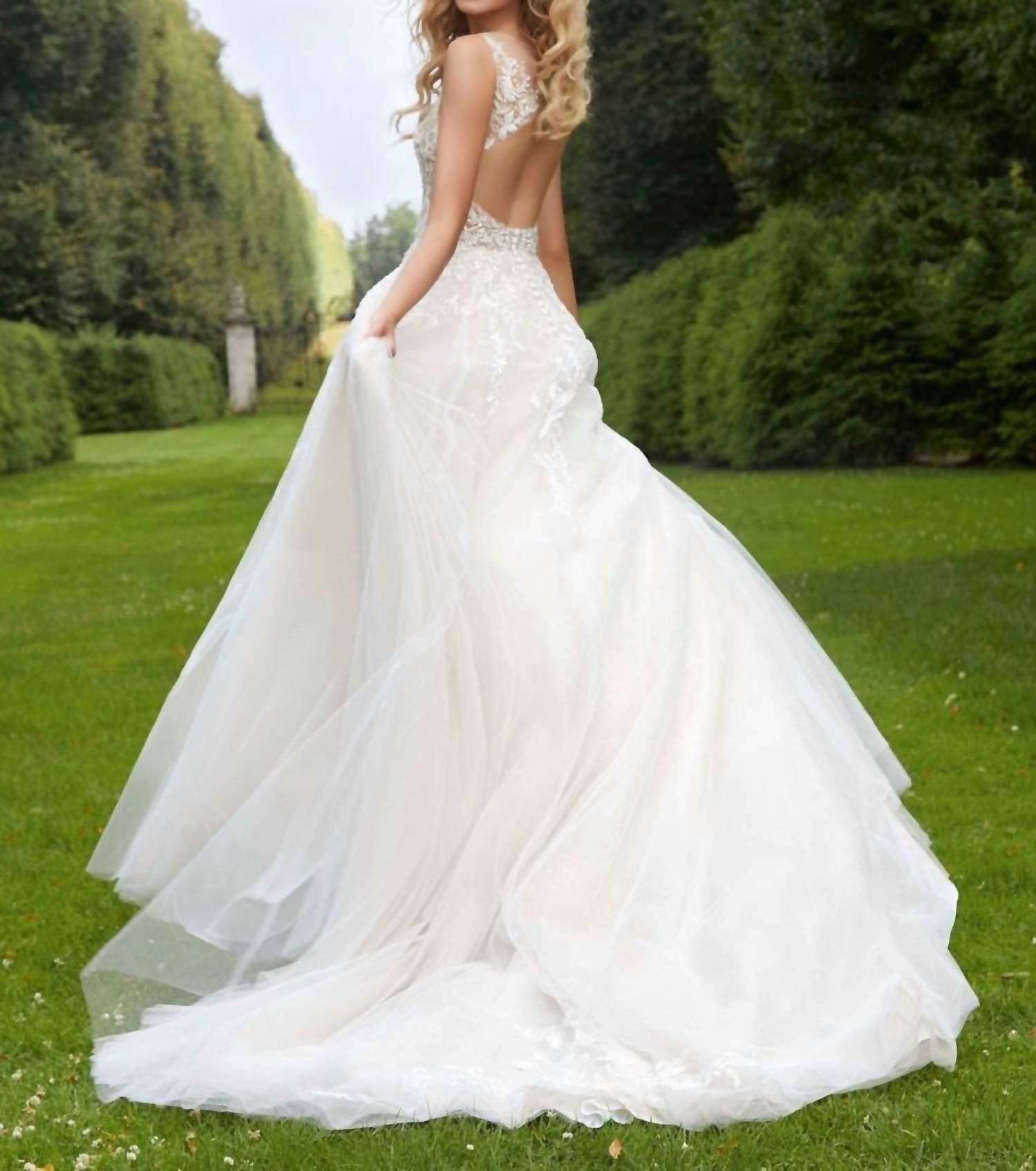 Morilee - Paladia Diamante And Pearl Dress