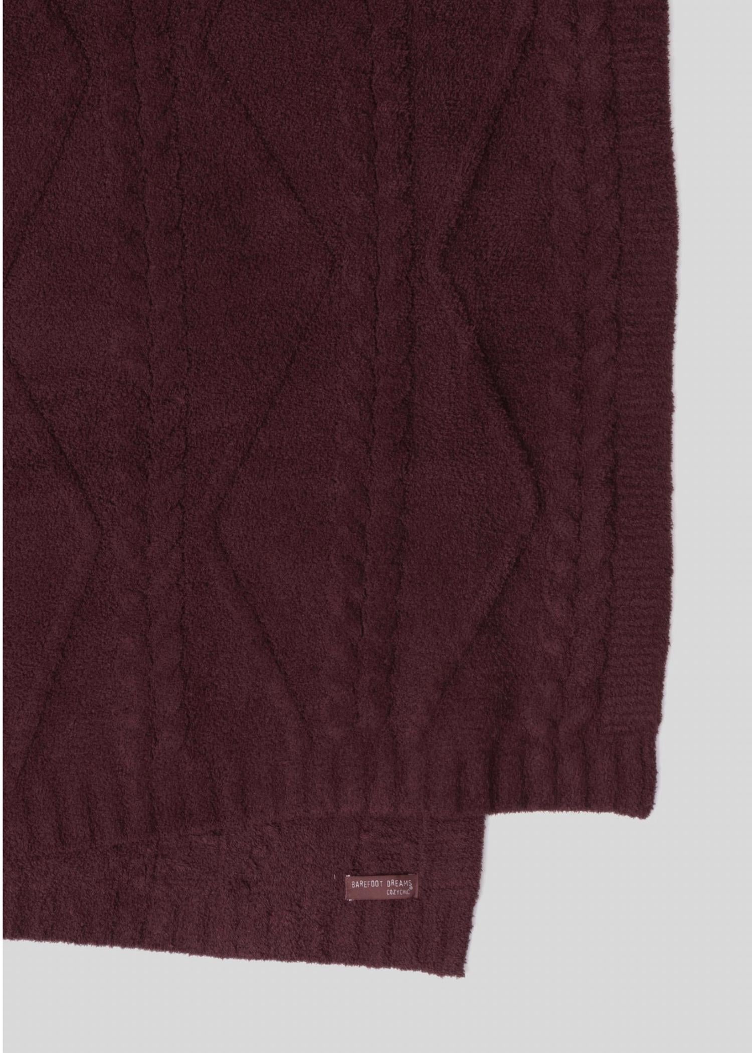 Barefoot Dreams - Cozychic Fisherman Cable Throw