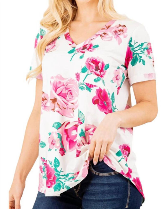 Heimish Usa - Spring Fling Floral Top