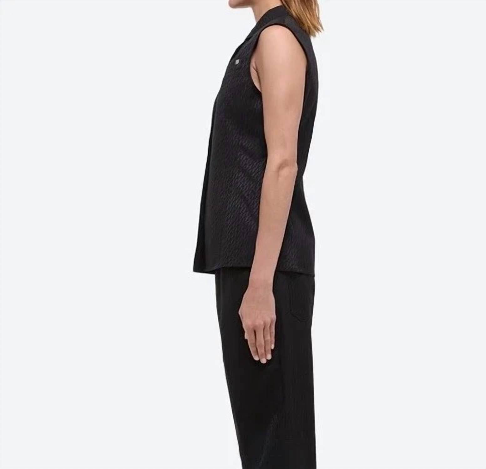Helmut Lang - JACQUARD SATIN VEST