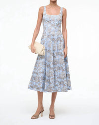 Staud - Wells Corset-style Panel Dress