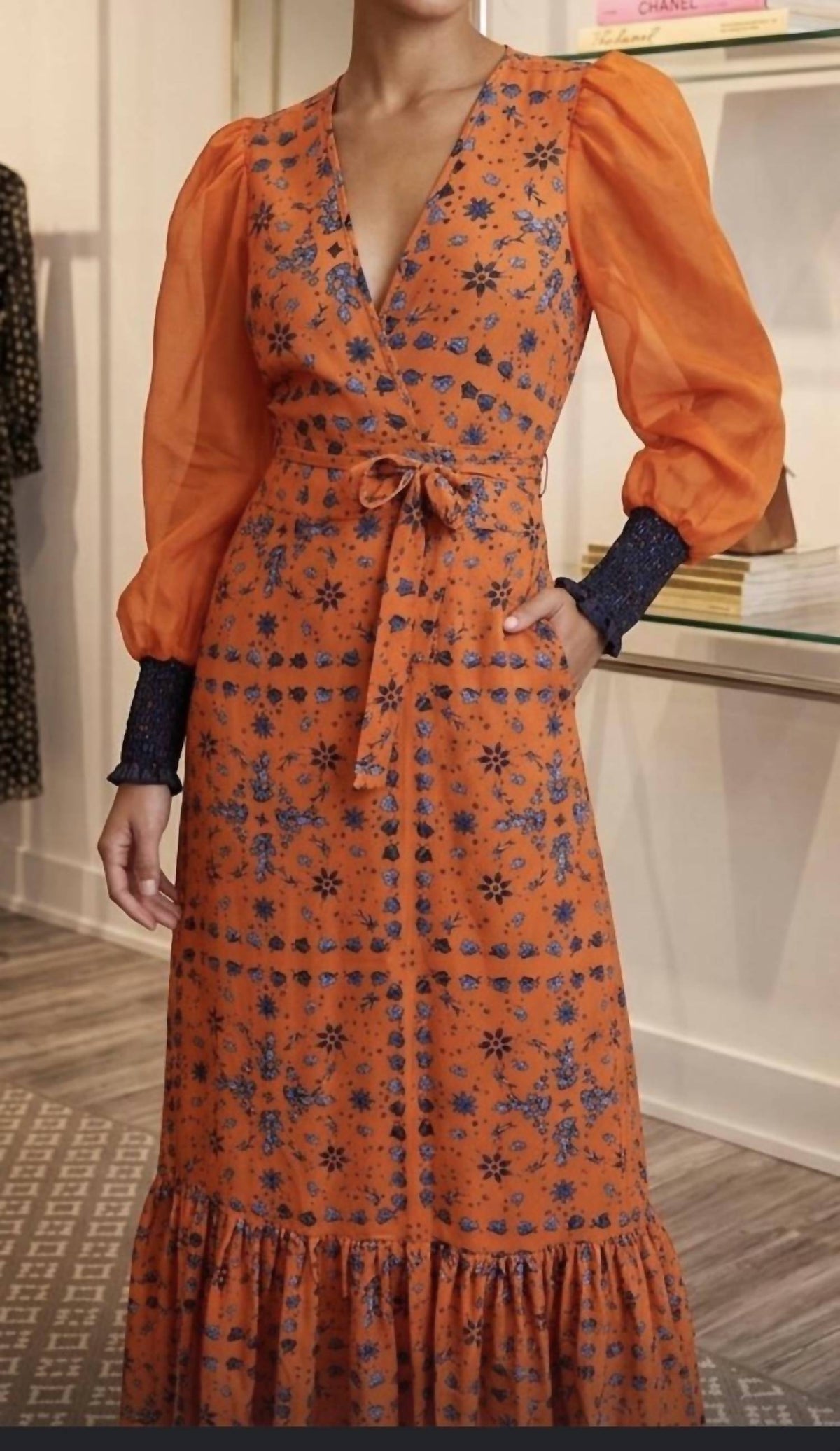Jessie Western - Pre-loved Maxi Wrap Dress