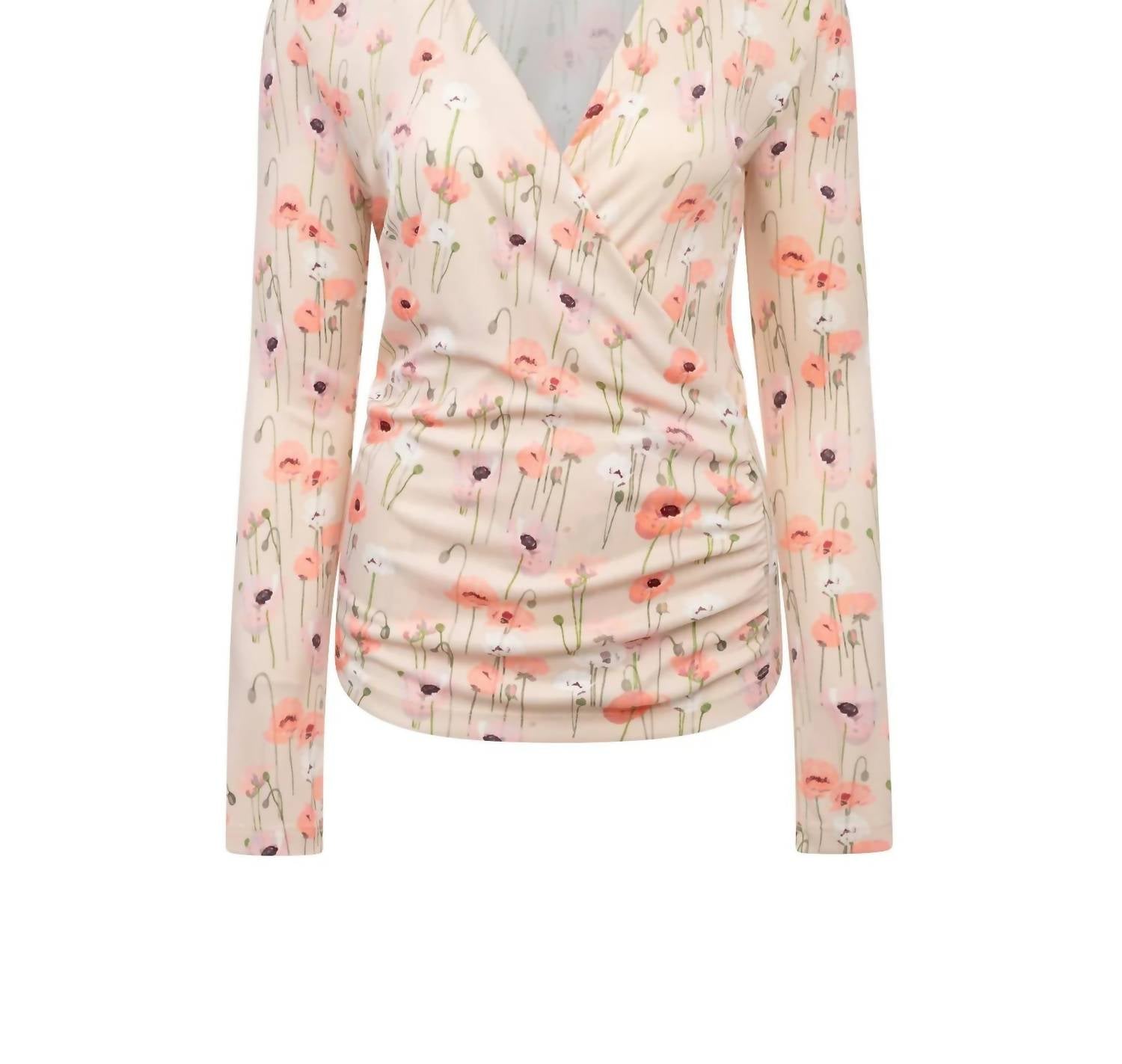 Bernadette - Evangeline Long Sleeve Floral Top