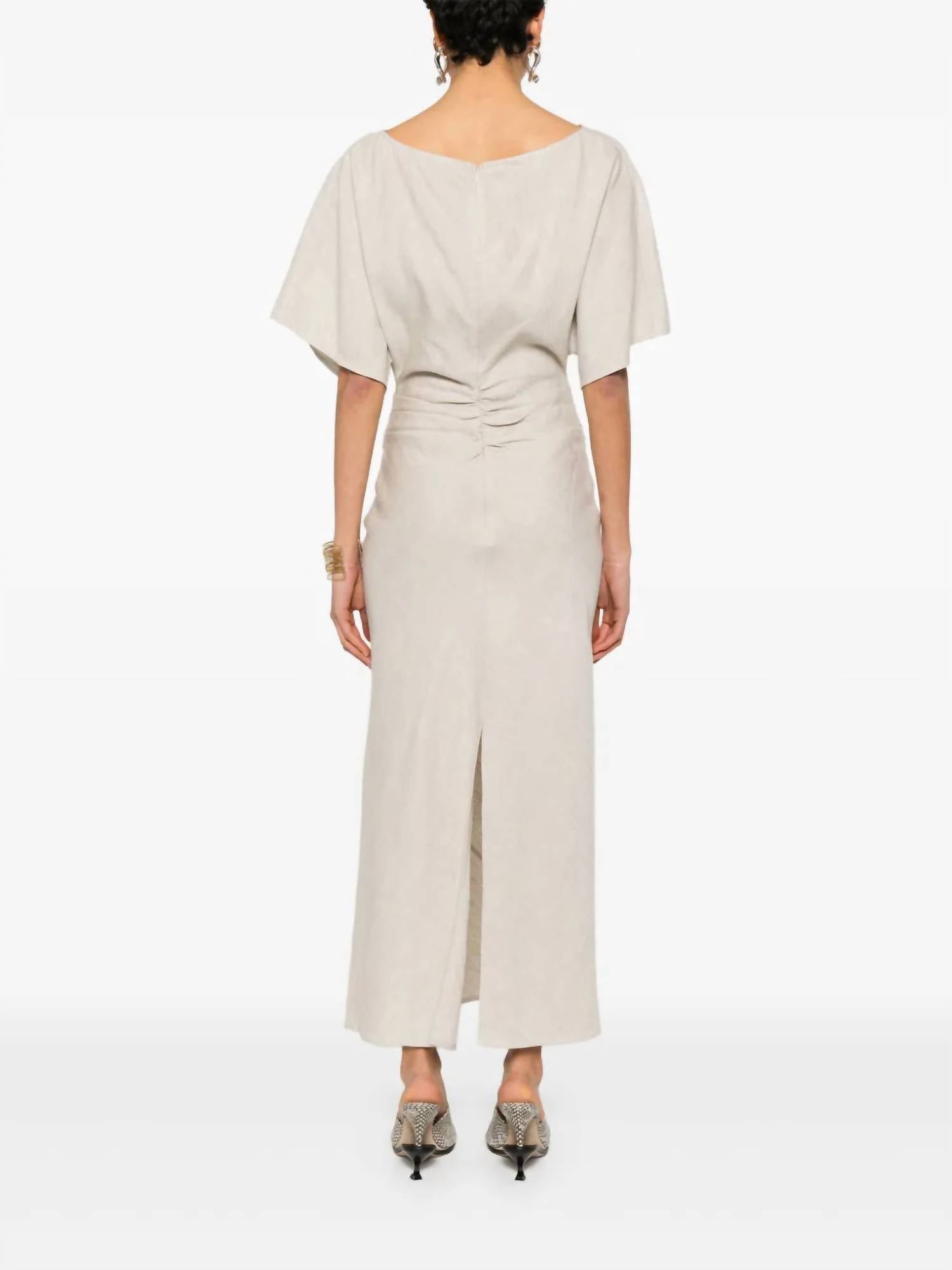 Staud - Amelie Linen Midi Dress