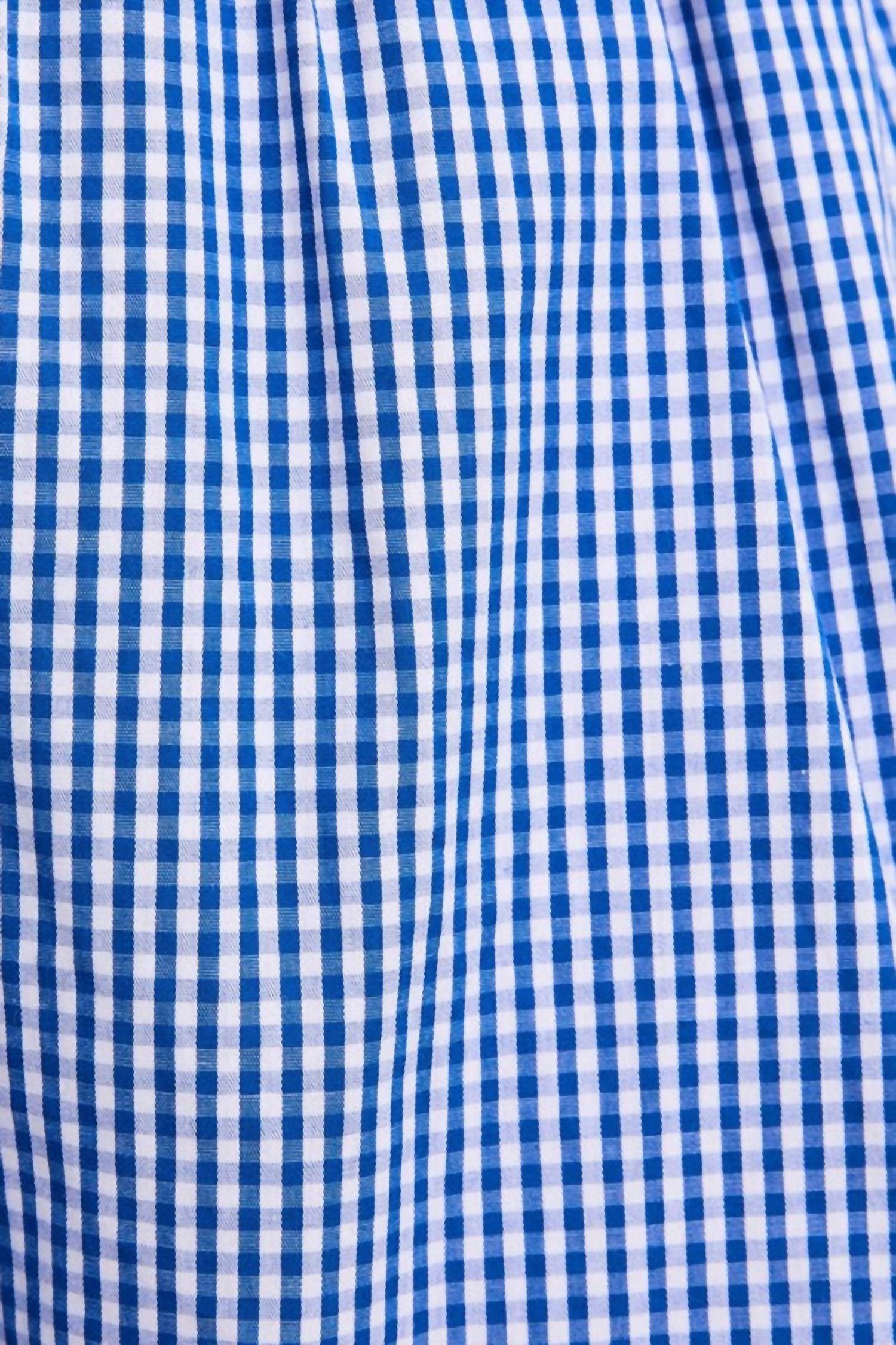 Le Lis - Gina Gingham Tie Mini Dress