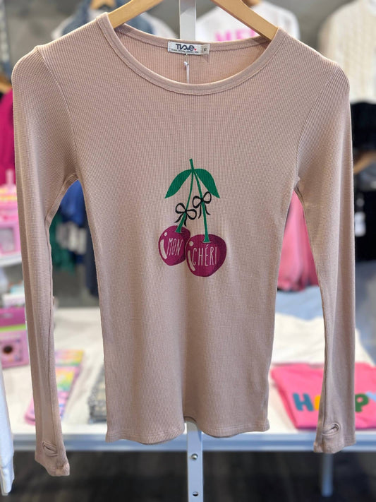 T2Love - Girls' Long Sleeve Crew Neck Top