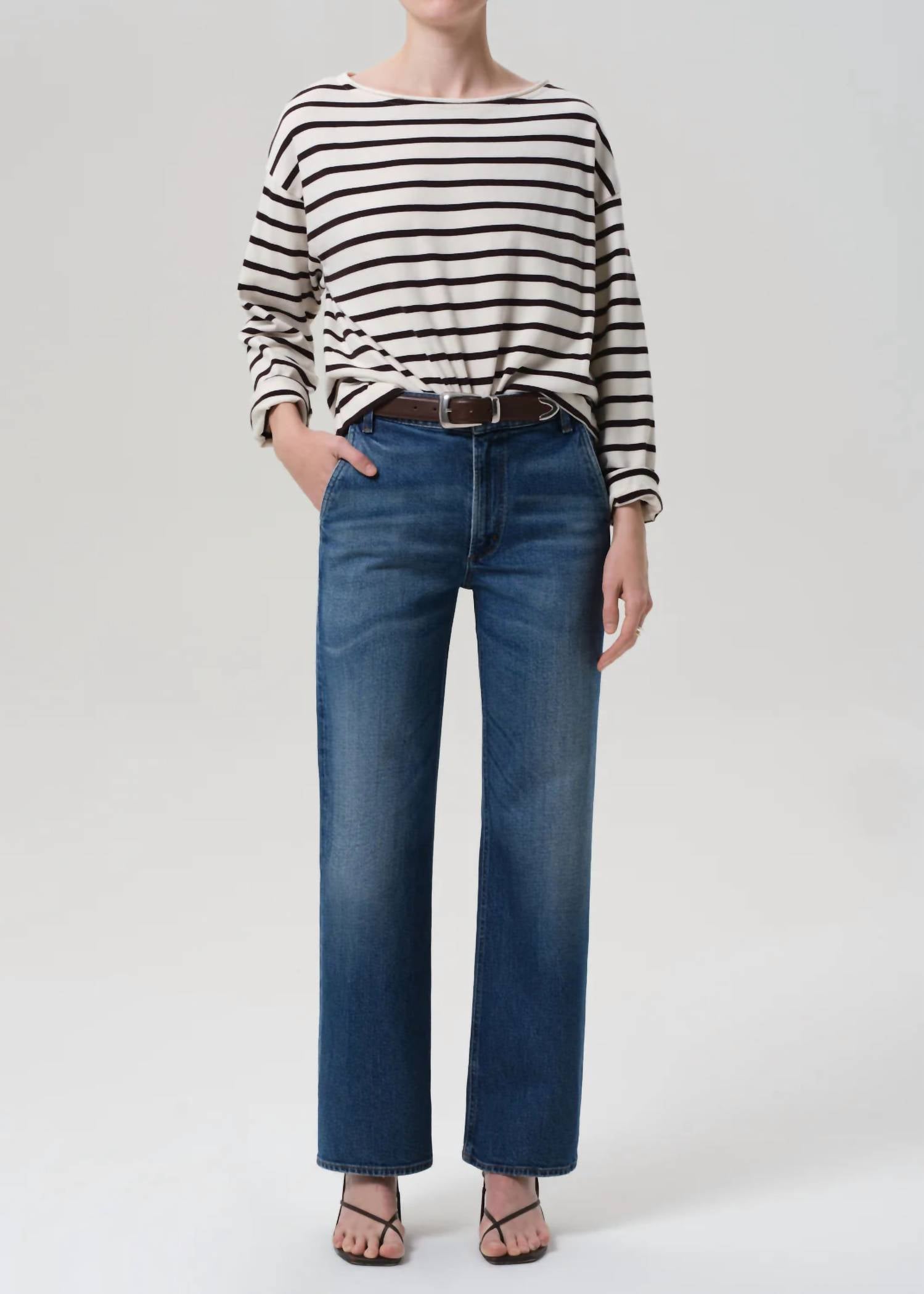 Citizens of Humanity Women's Anina Pocket Trousers in cici - women's jeans