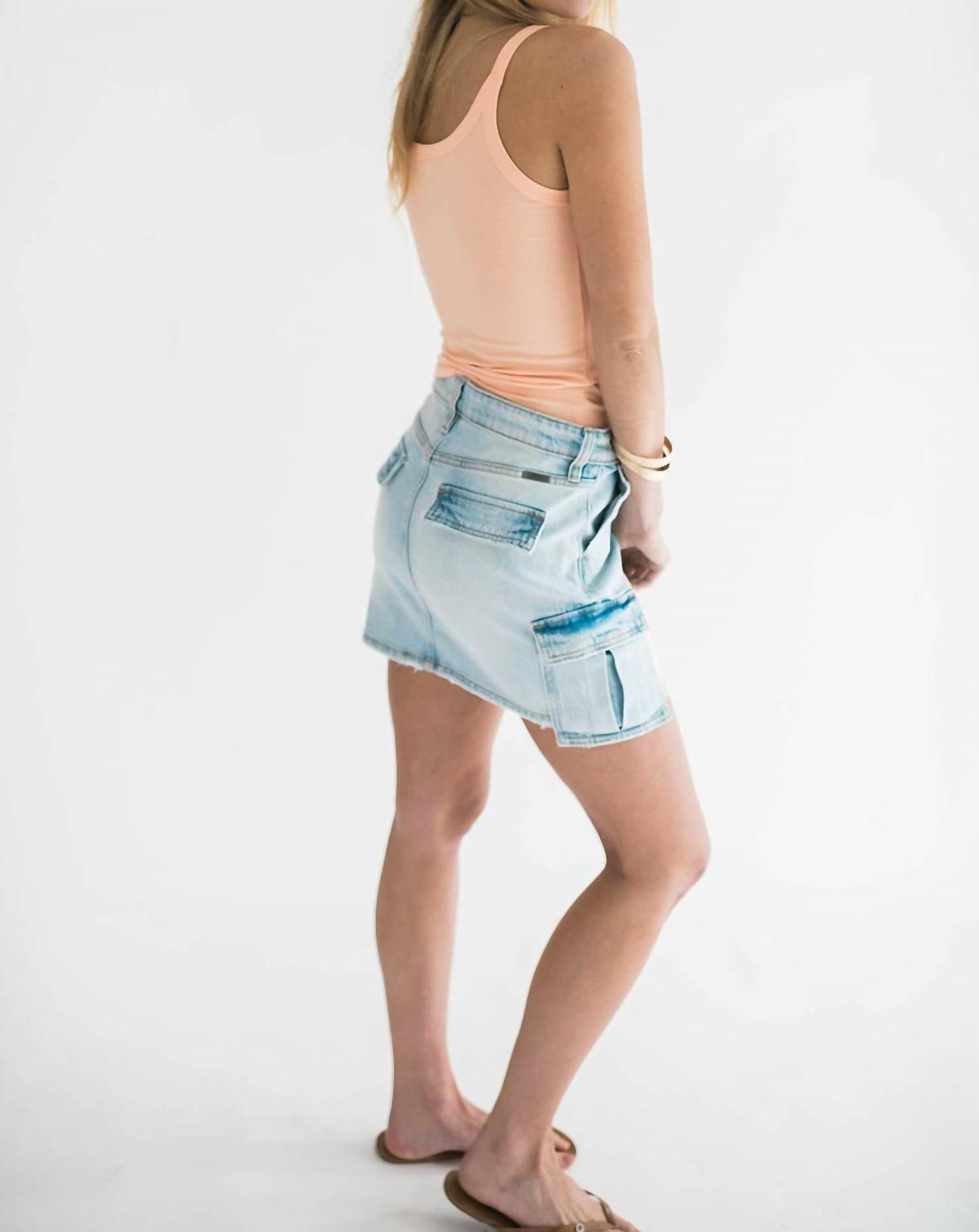 Falcon Park - Cargo Mini Skirt