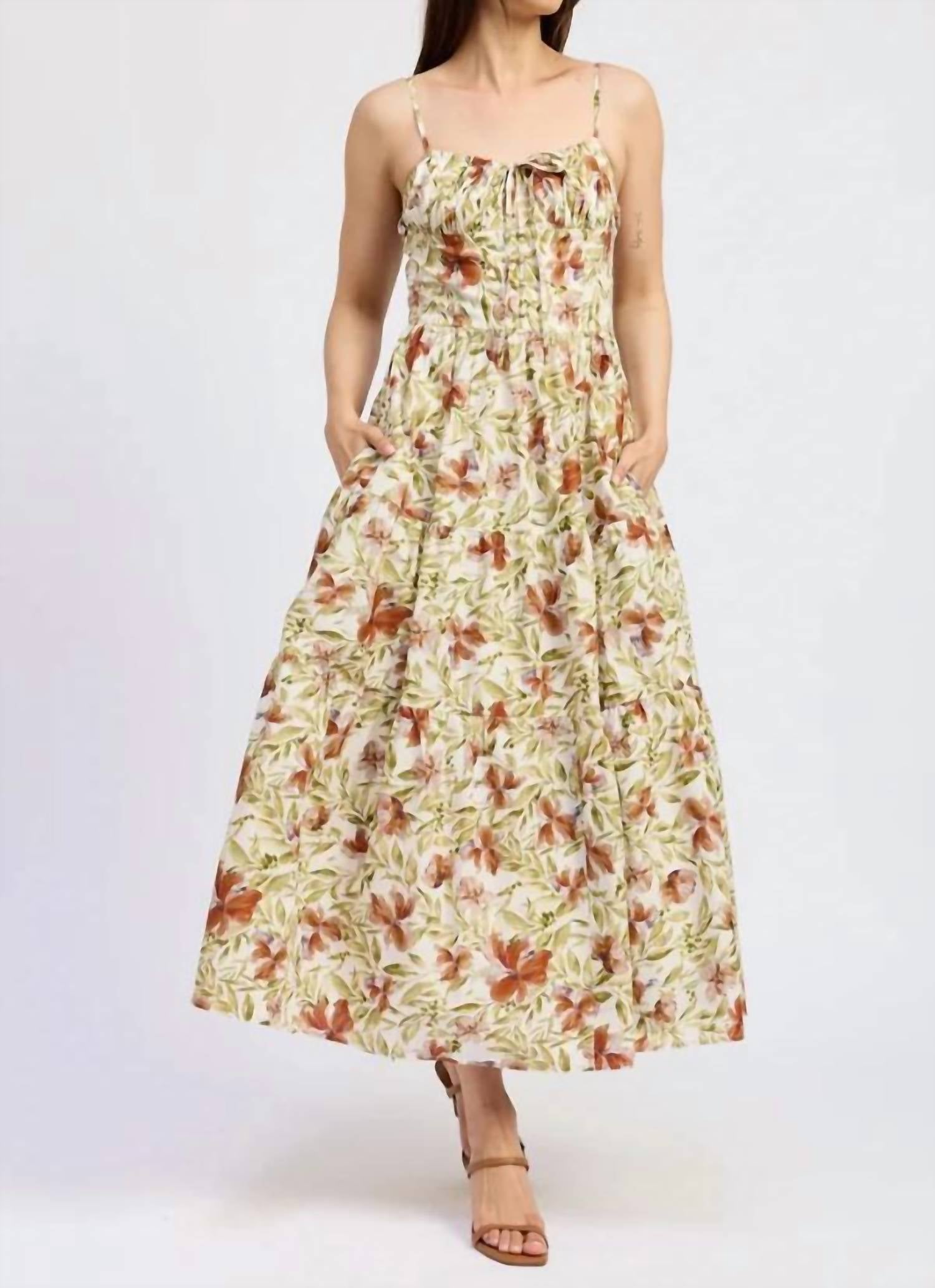 En Saison - Terracotta Maxi Dress