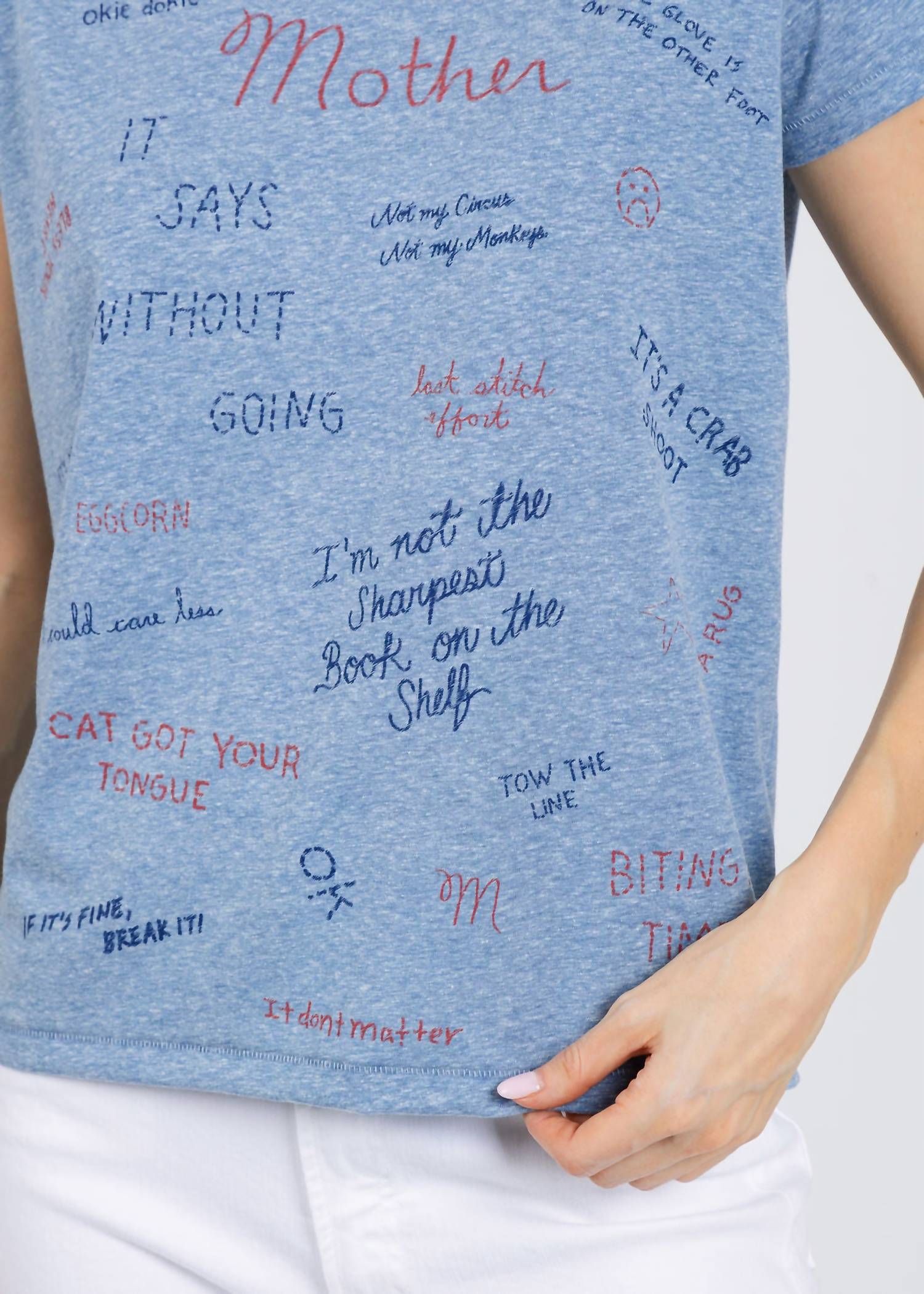Mother - Boxy Goodie Goodie Tee