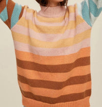 Listicle - Maribo Color Block Sweater
