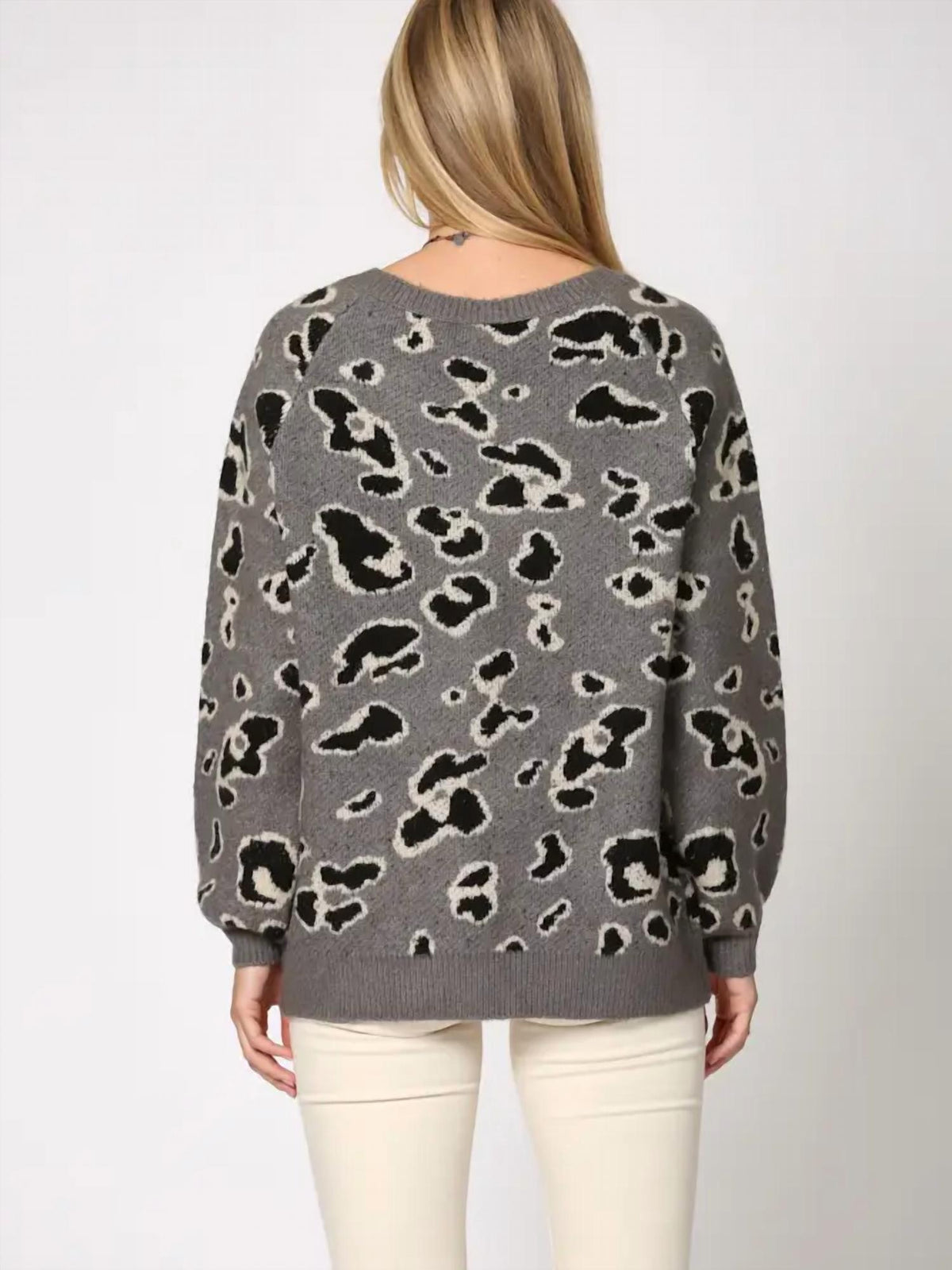 By Together - Oversized Long Sleeve Pullover Sweater