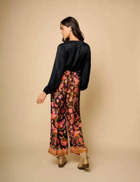Z&L Europe - Raya Floral Wide Leg Pants
