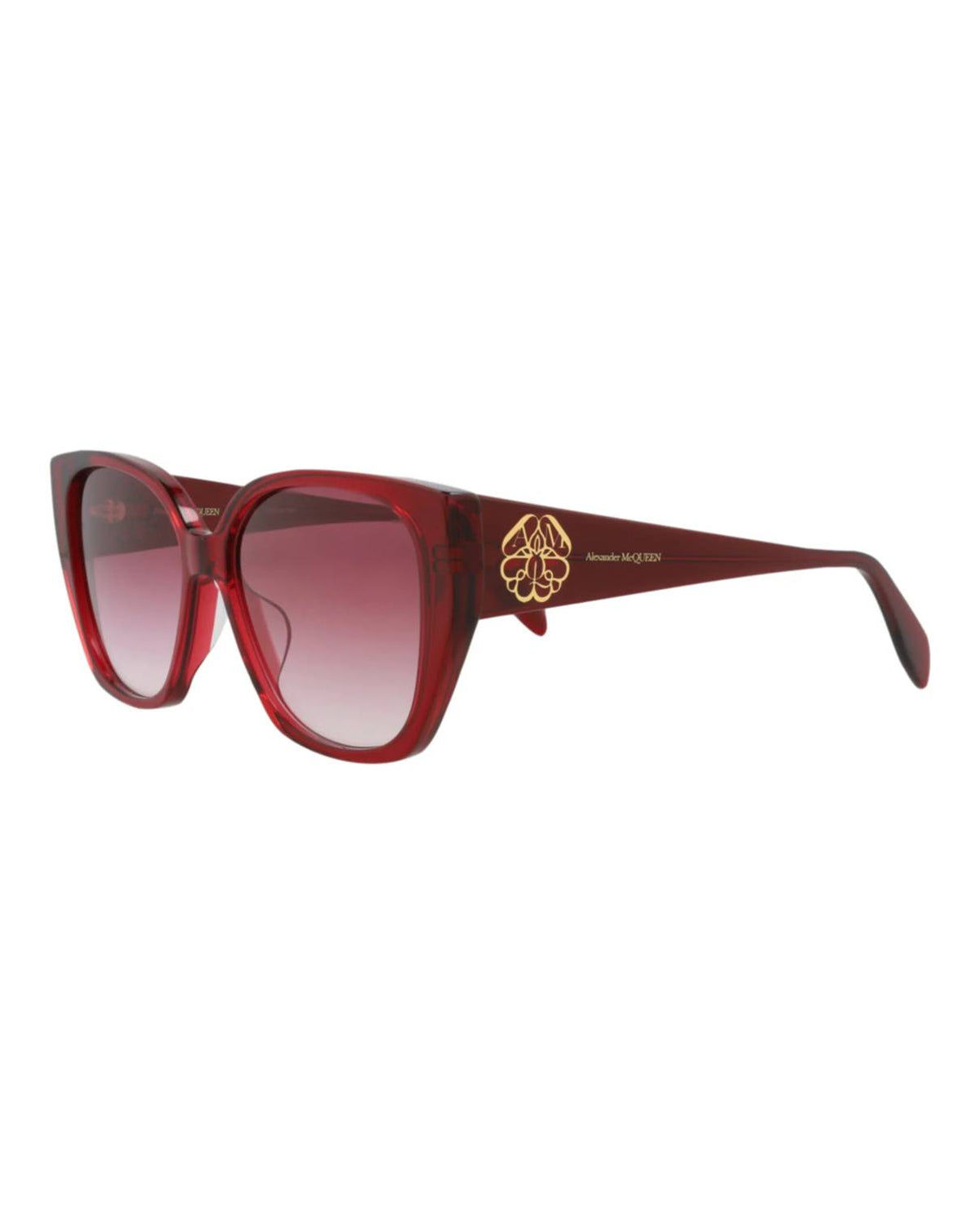 Alexander Mcqueen - Women's Cat Eye-frame Acetate Sunglasses