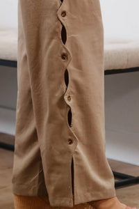 Sage The Label - Breeze By Side Wide Leg Pants