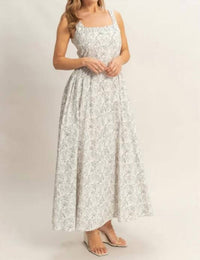 Hyfve - Floral Print Empire Waist Dress