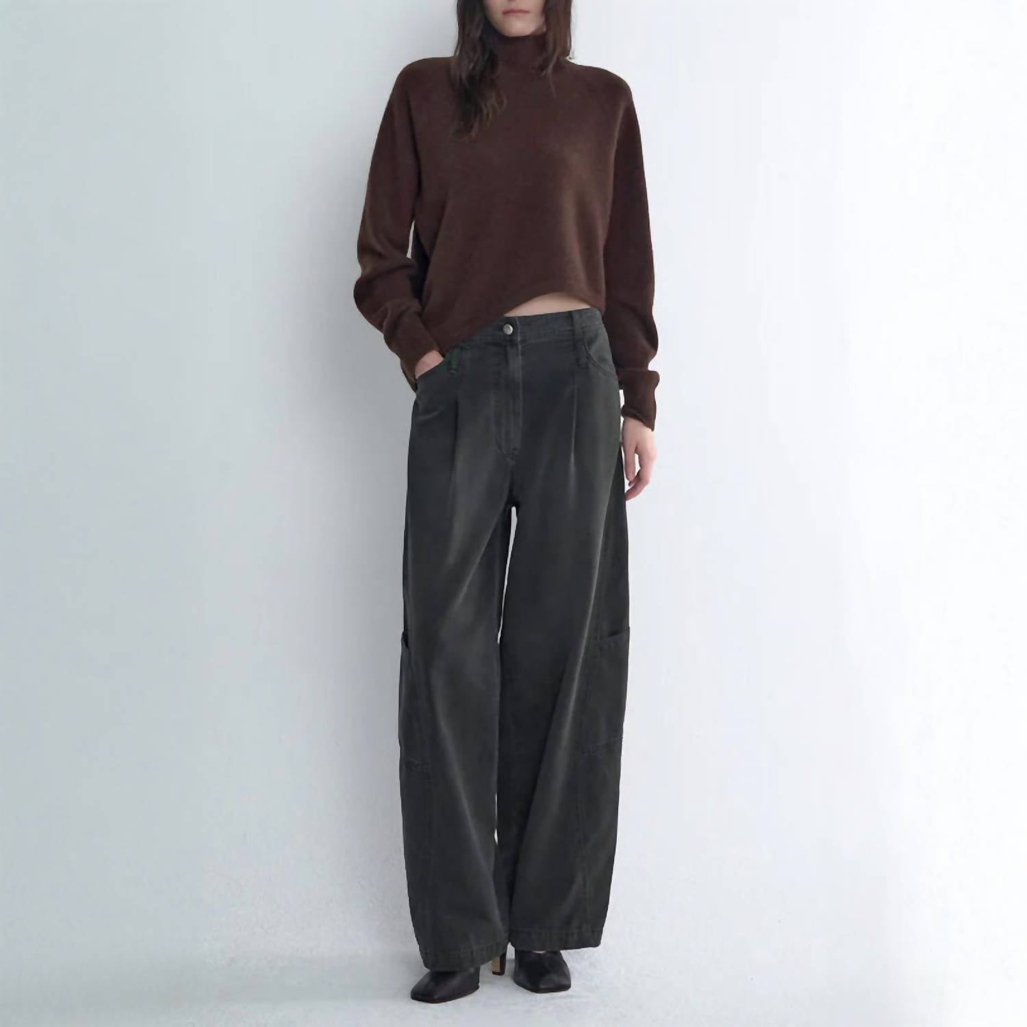 Time - Asymmetrical Knit Top