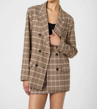 French Connection - Gina Check Blazer
