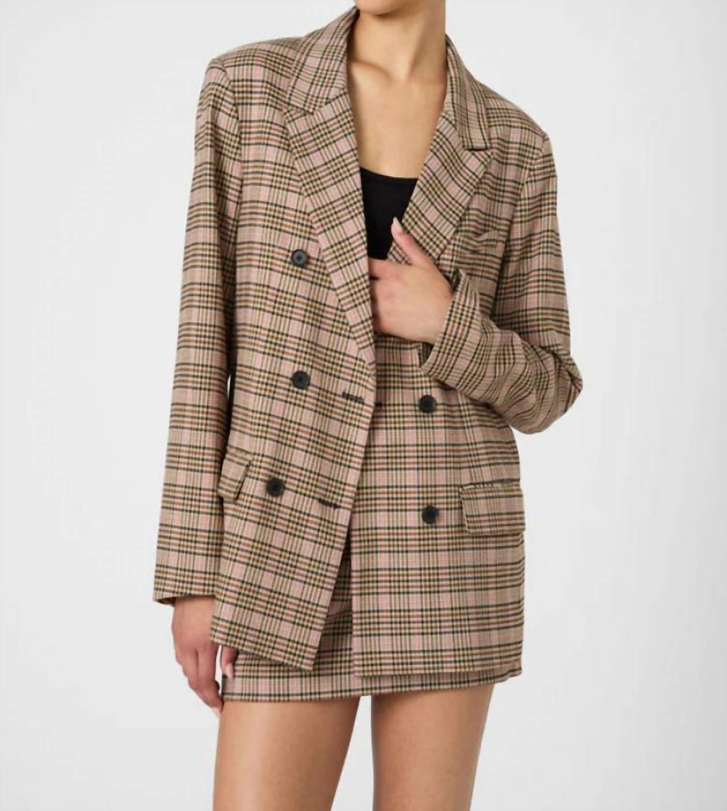 French Connection - Gina Check Blazer