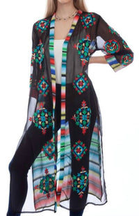 Scully - Embroidered Duster