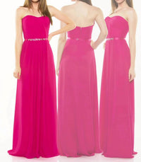 Last Dress - Radiant Elegance Strapless A-line Gown