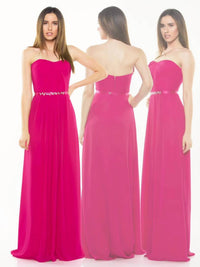 Last Dress - Radiant Elegance Strapless A-line Gown