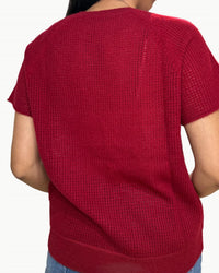 Brazeau Tricot - Short Sleeve Clover Sweatshirt