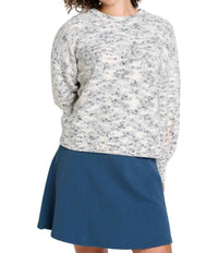 TOAD&CO Twigtree Button Back Sweater Top in natural - women's sweater