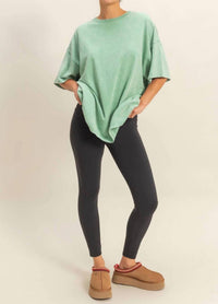 Hyfve - Women's Mineral Wash Oversized Tee