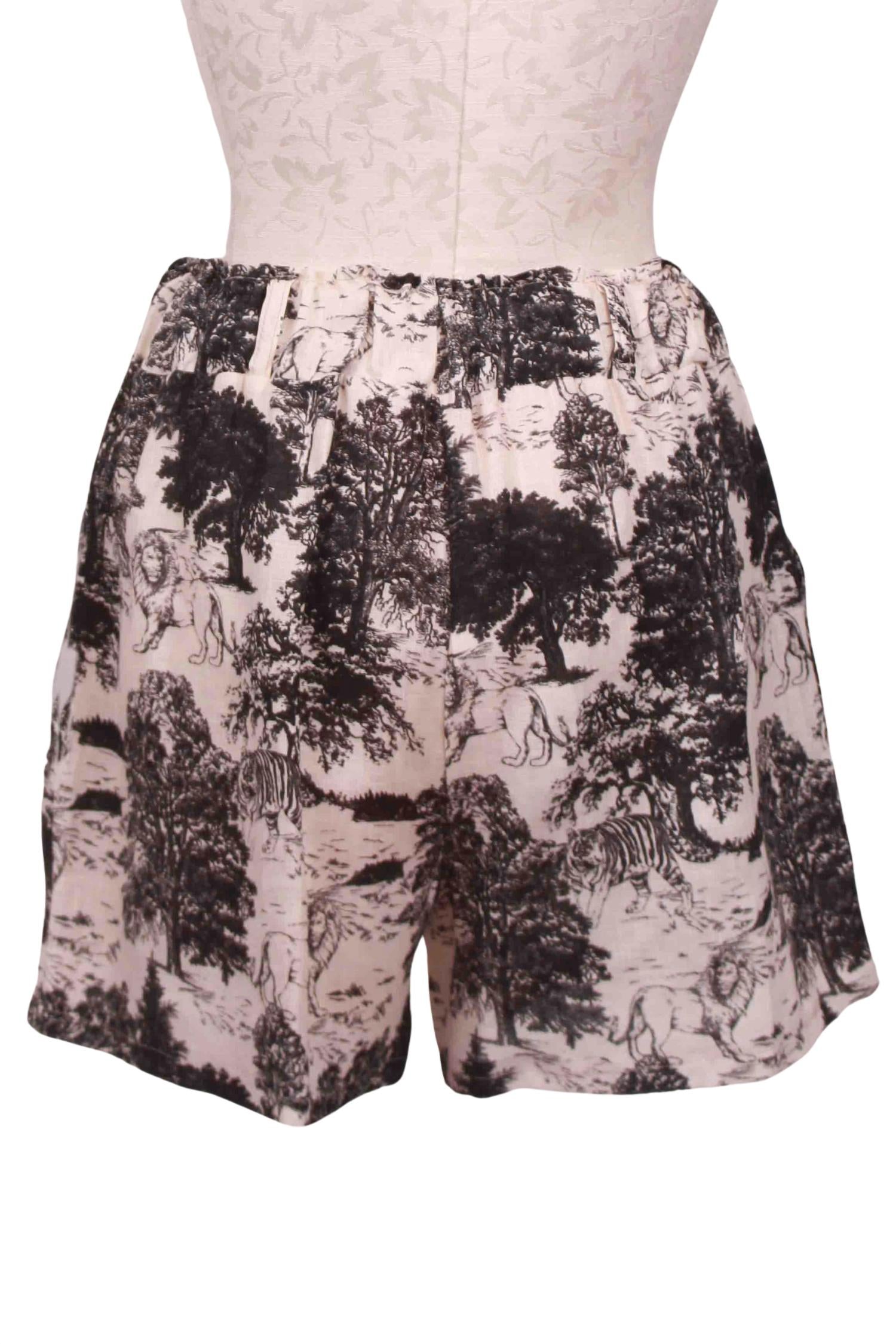 Scandal Italy - Women's Lion Linen Short
