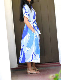 Dolma - Brigitte Abstract Print Dress