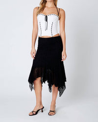 Cla - Lace Midi Skirt
