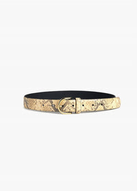 Favorite Daughter - Snake Print Juni Belt