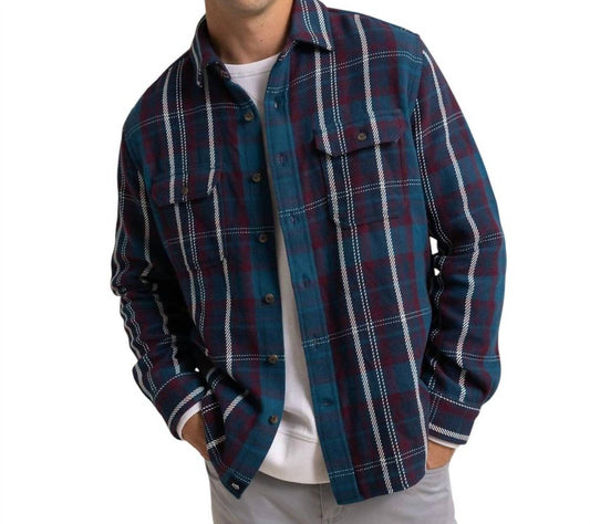 Southern Tide - beachwood plaid twill shirt