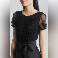 Pisarro Nights - 3d Floral Bodicebeaded Gown Dress