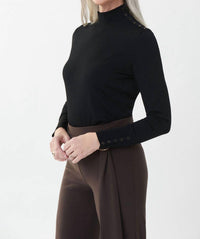 Joseph Ribkoff - Turtleneck Long Sleeve Top