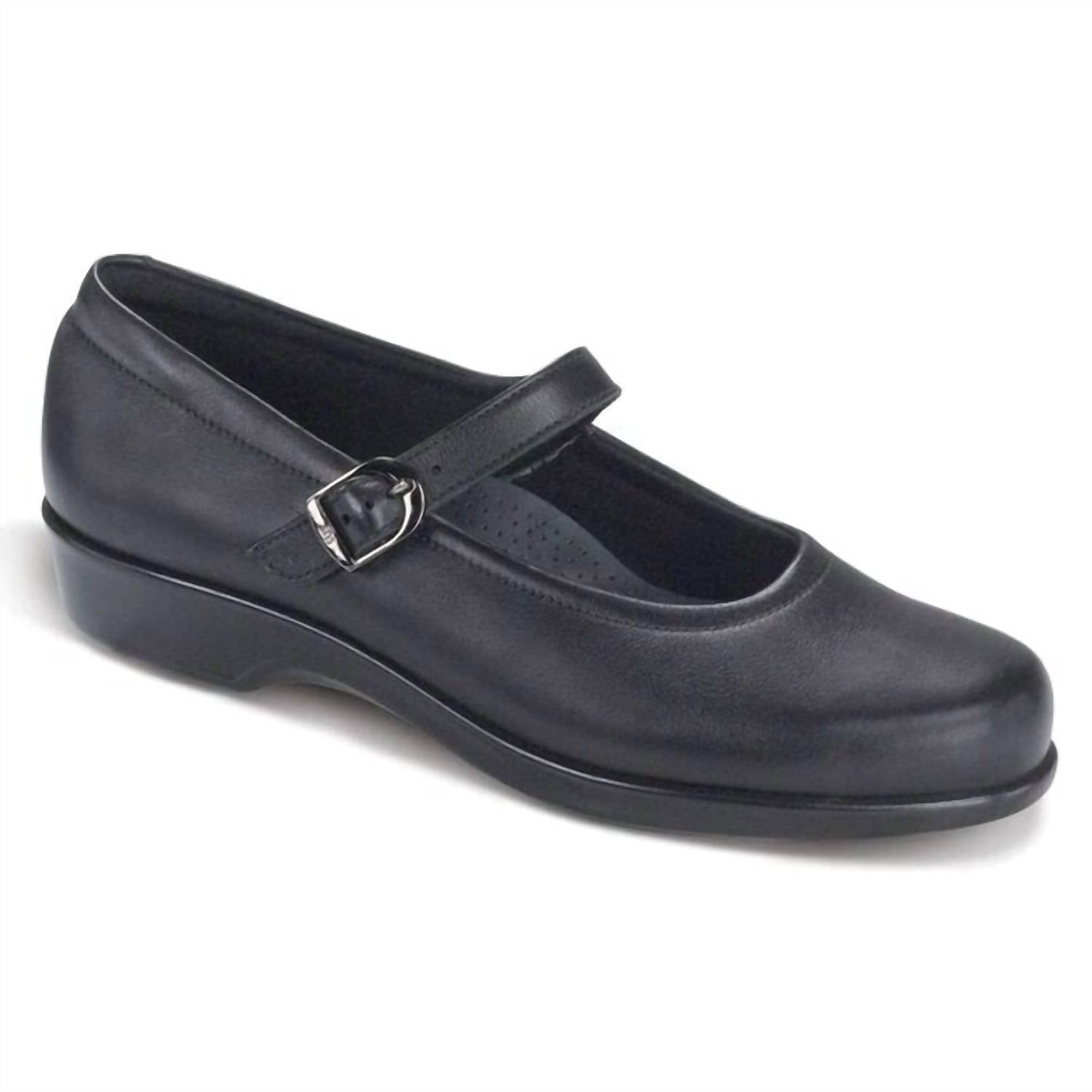 SAS Women's Maria Mary Jane Shoe in black 1 - women's flats