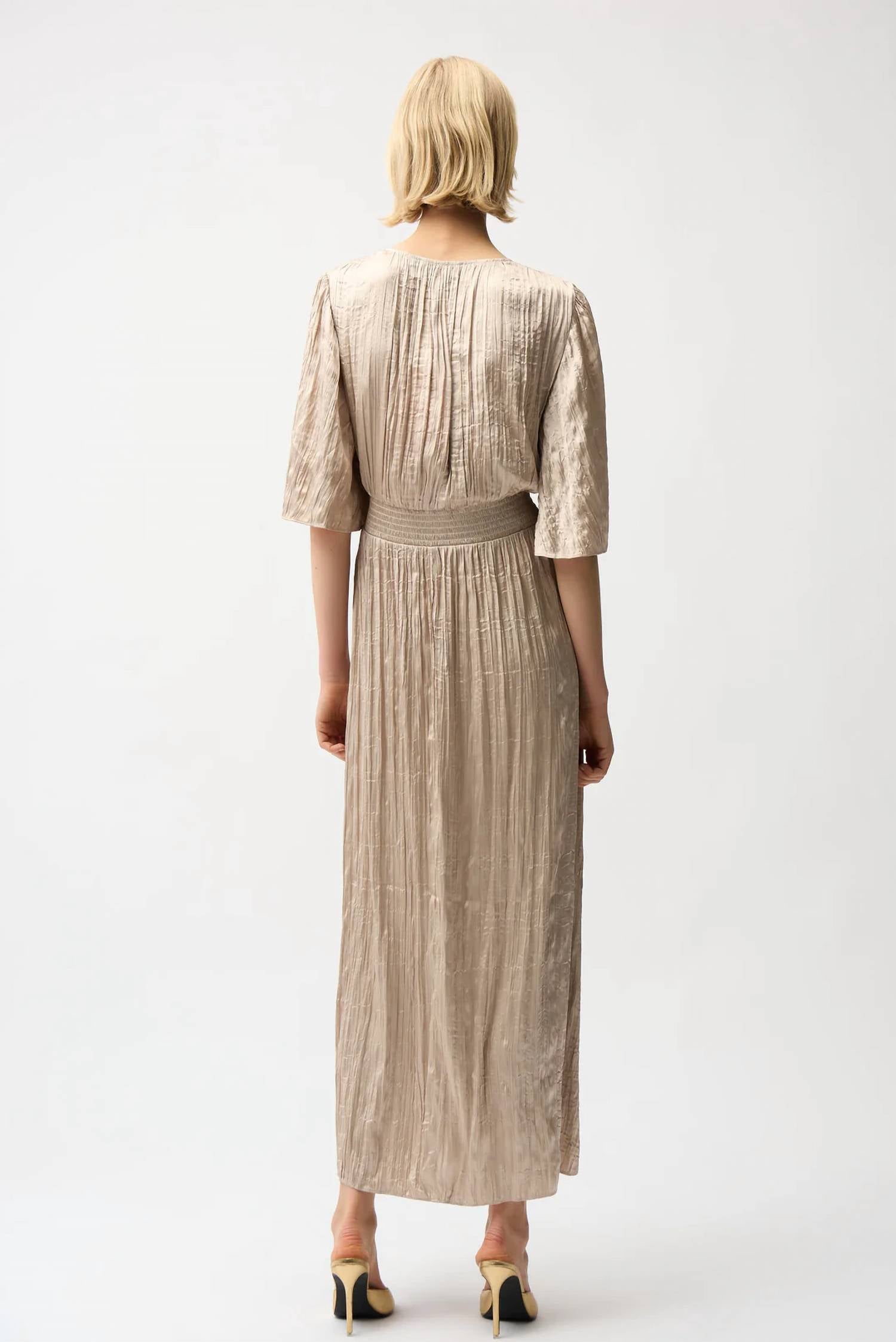 Joseph Ribkoff - Fit & Flare Pleated Dress