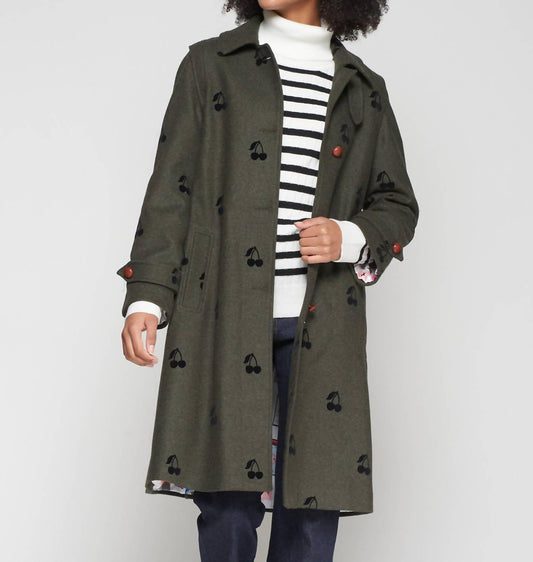 Vilagallo - Cherry Print Coat