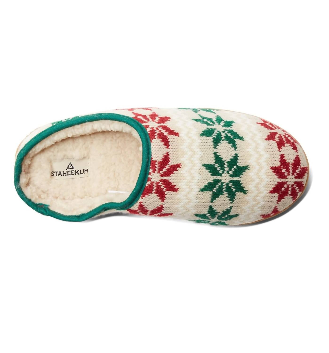 Staheekum Unisex Holiday Party Slipper in oat - women's shoe - view 5
