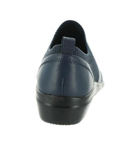 Clarks Women's Sashlyn Edge Loafer in navy combi - women's flats - view 4
