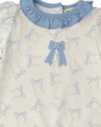 Luigi Kids - Kid's Crochet Bow Long Romper