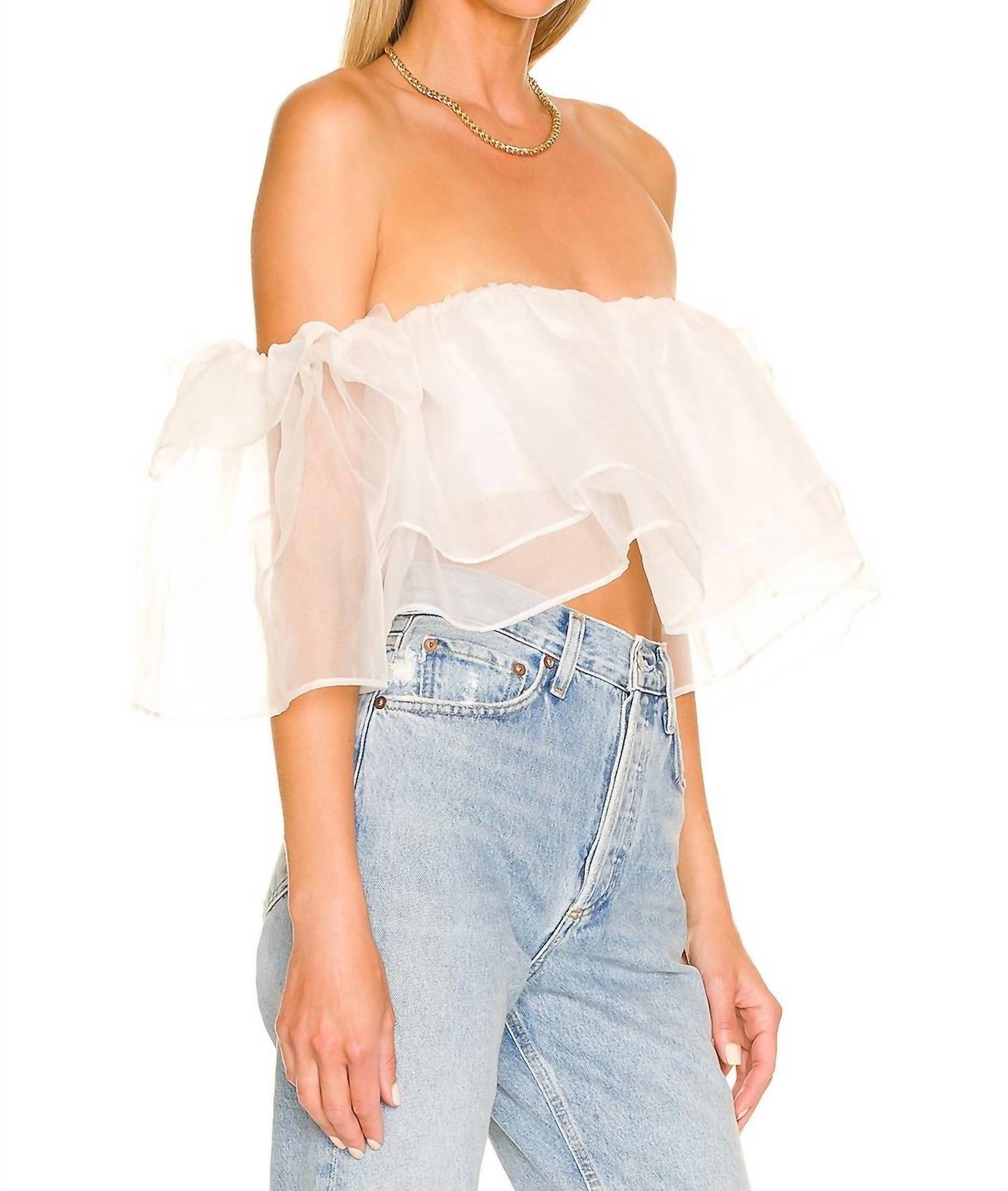 Show Me Your Mumu - Rossella Ruffle Top