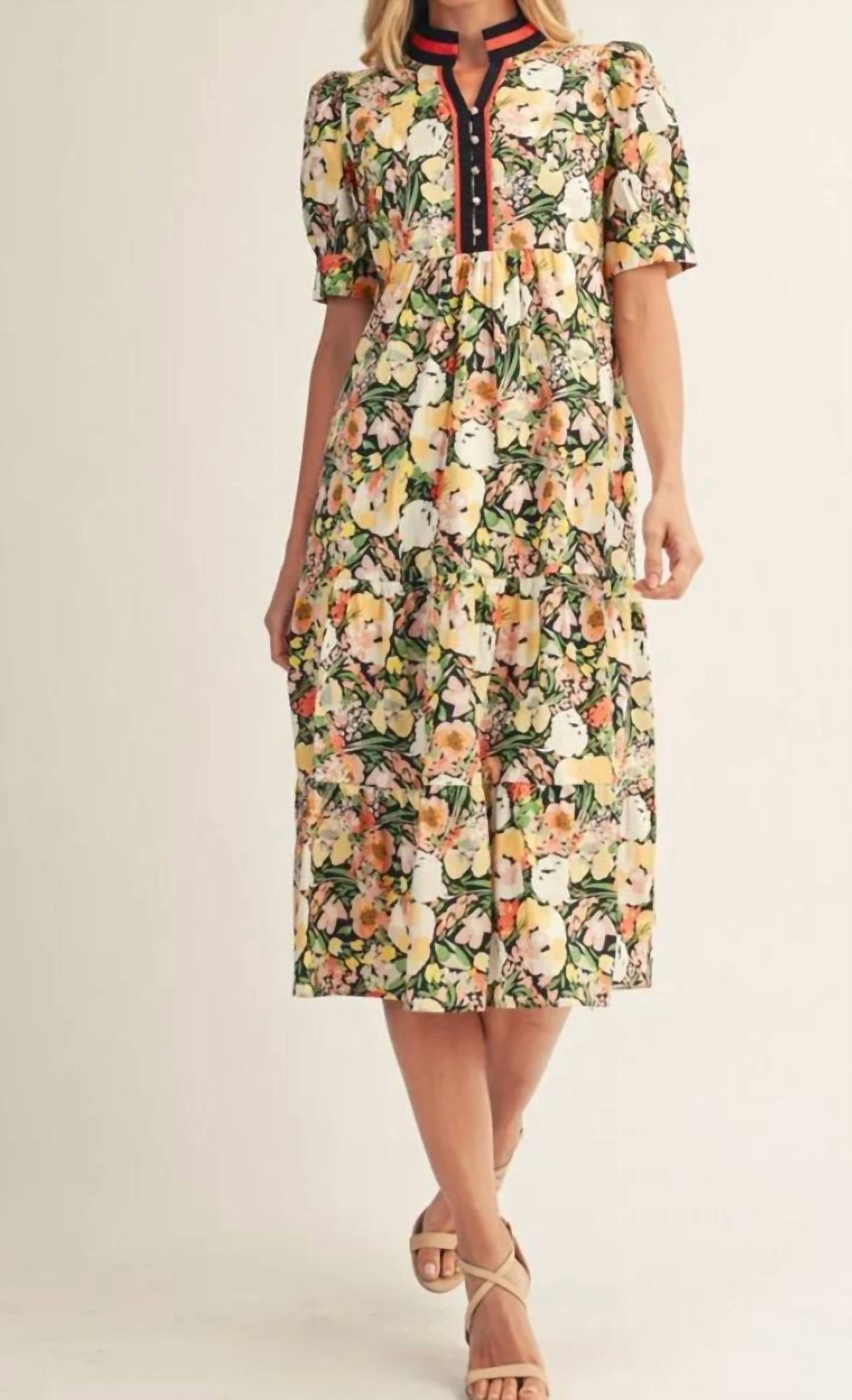 Jodifl - Floral Print Dress