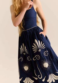 Carolina K - Almara Embroidered Midi Dress