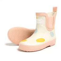 Shooshoos - Kid's Polka Dot Round Toe Rainboots